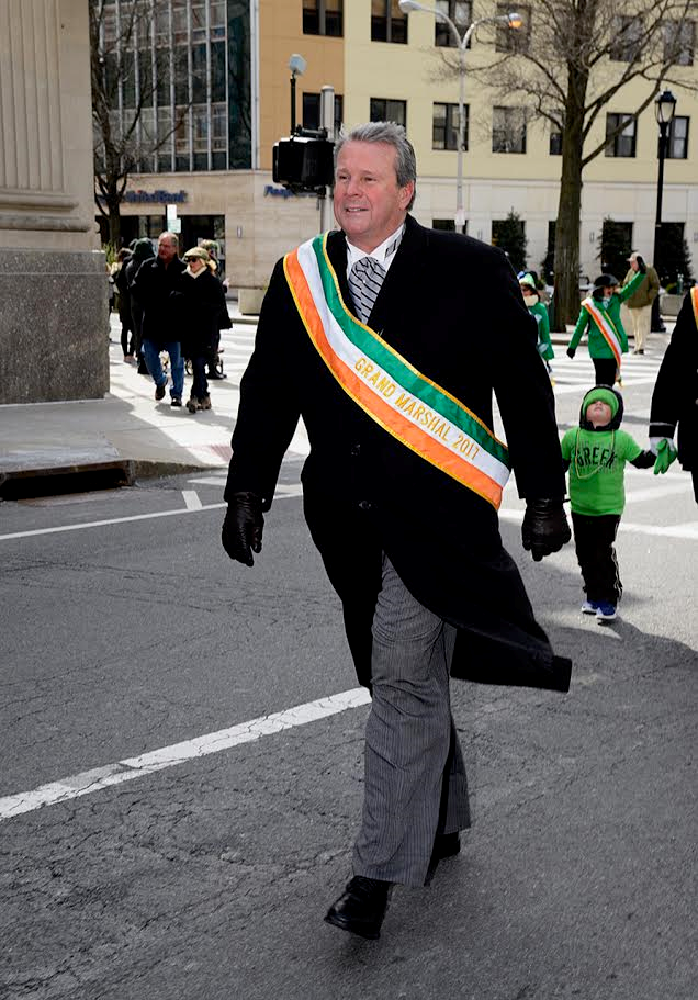 2017 St. Patricks Day Parade Grand Marshal March